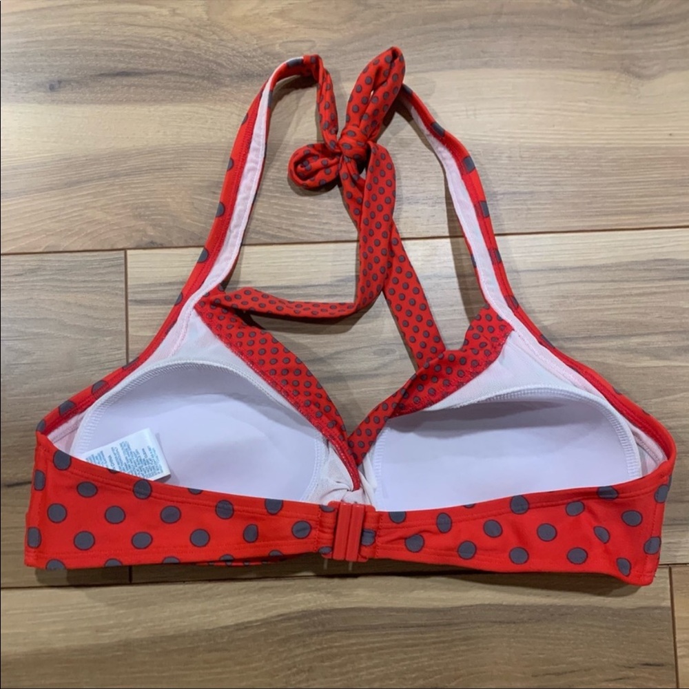Red polka dots Boden top 🏖 - Picture 3 of 5